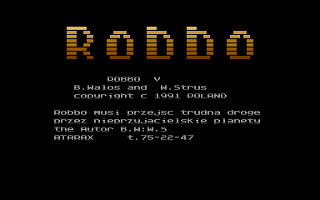 Robbo V atari screenshot